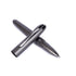 Carlton London Transparent Grey & Black Ball Pen Minimalist Executive Pen with Smooth Ink & Clip