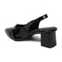 Women's Embellished Backstrap Height Enhancer Hook and Loop Sandal
