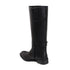 Women's Tall Moto-Style Riding Boot - Knee-High Footwear with Buckle Detail