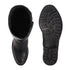 Women's Tall Moto-Style Riding Boot - Knee-High Footwear with Buckle Detail