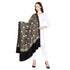 Women's Aari Embroidered Wool Shawl