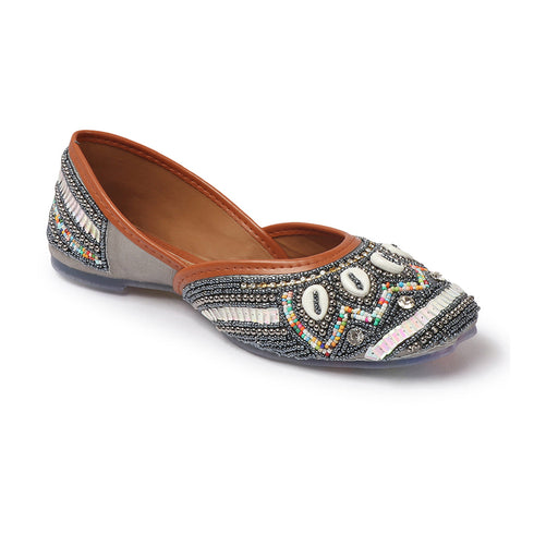 Women's Embellished Slip-On Ethnic Jutis