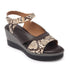 Women's Adjustable Ankle Strap Comfortable Wedge Heel
