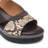 Women's Adjustable Ankle Strap Comfortable Wedge Heel
