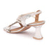 Women's Elegant Embellished Block Heel Sandals