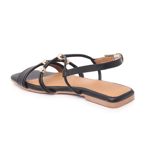 Women's Beaded Multi-Strap Sandals