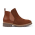 Women's Solid Suede Slip-On Chelsea Boots