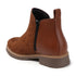 Women's Solid Suede Slip-On Chelsea Boots