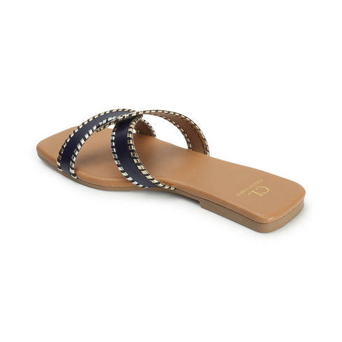 Women's Criss-Cross Strap Flat Sandals