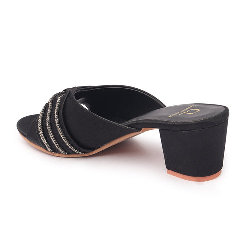 Women's Effortless Slip-On Block Heel Sandal