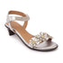 Women's Adjustable Ankle Strap Embellishment Sandal