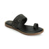 Women's Embellished Toe Ring Flat Sandals