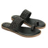 Women's Embellished Toe Ring Flat Sandals