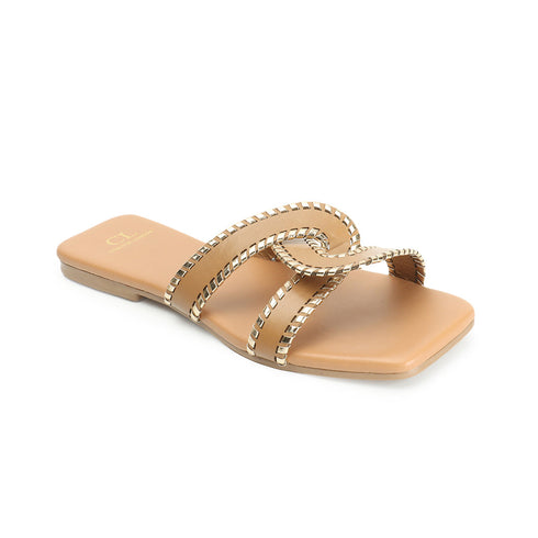 Women's Criss-Cross Strap Flat Sandals