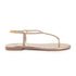 Women's Sparkle-Strap Thong Sandals