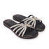 Women's Sparkling Interwoven Strap Sandals