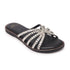 Women's Sparkling Interwoven Strap Sandals