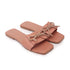 Women's Effortless Chic Bow-Detail Slides Sandal