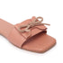Women's Effortless Chic Bow-Detail Slides Sandal