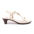 Women's Adjustable Ankle Strap Strappy Embellished Sandals