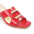 Women's Effortless Slip-On Style Decorative Buckle Sandal