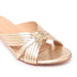 Women's Slip-On Style Kitten Heel Sandal
