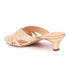 Women's Slip-On Style Kitten Heel Sandal