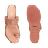 Women's Embellished Toe Ring Flat Sandals