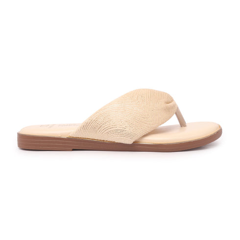 Women's Glamorous Ruched T-Strap Sandal