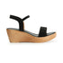 Women's Embellished Ankle Strap Wedge Sandals