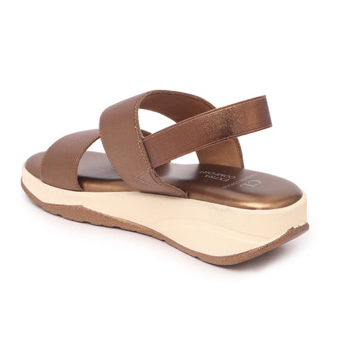 Women's Comfort Wedge Ankle-Strap Sandals
