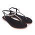 Women's Sparkle-Strap Thong Sandals