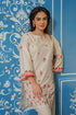 Printkari Poly Muslin Co-ord set in Off White Red