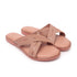 Women's Effortless Crossover Cross Strap Slides