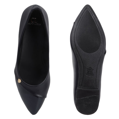 Women's Elegant Pointed-Toe Solid Flat