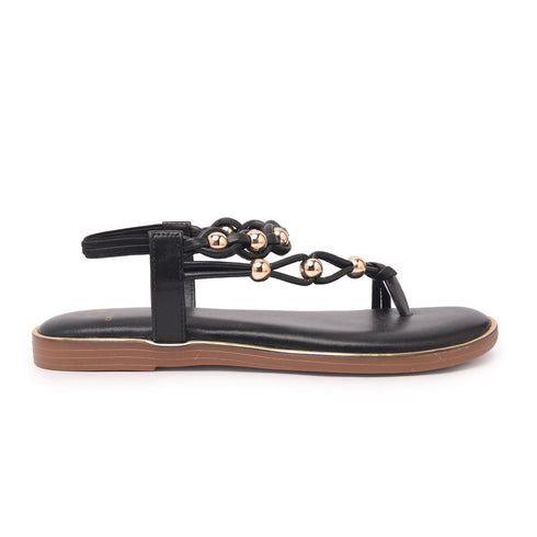 Women's Comfort Beaded Ankle Strap Sandals