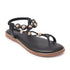 Women's Comfort Beaded Ankle Strap Sandals