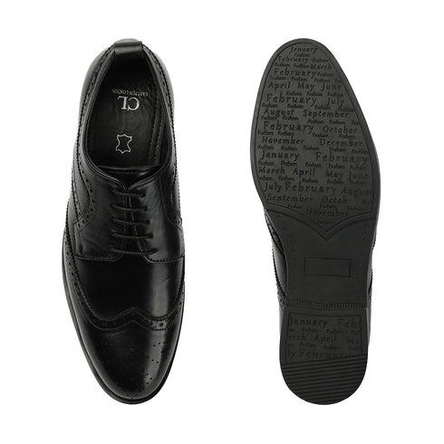 Men's Wingtip Brogue Derby Shoes