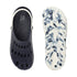 Men Perforated Comfort Clogs with Contrasting Strap