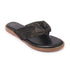Women's Glamorous Ruched T-Strap Sandal