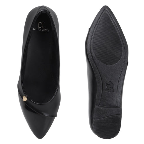 Women's Elegant Pointed-Toe Solid Flat