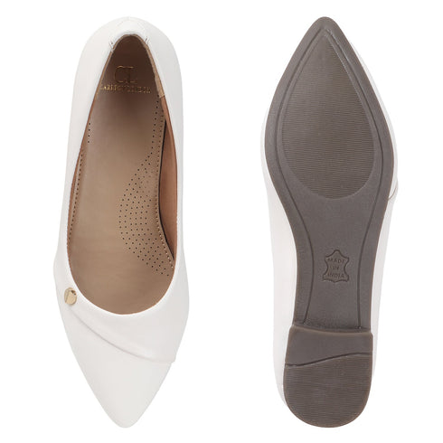 Women's Elegant Pointed-Toe Solid Flat