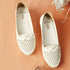 Women's Decorative Low Wedge Loafers