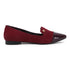 Women's Two-Tone Pointed Toe Loafers
