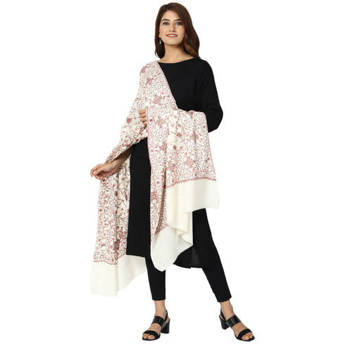 Women's Hand Embroidery Wool Shawl