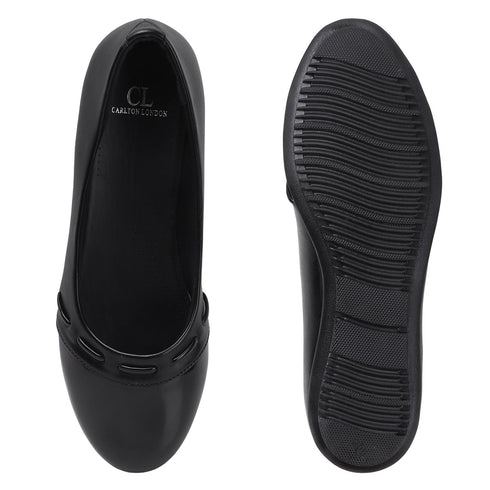Women's Classic Decorative Strap Detail Flat