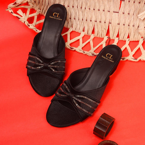 Women's Effortless Slip-On Block Heel Sandal