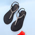 Women's Sparkle-Strap Thong Sandals