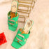 Women's Effortless Slip-On Style Decorative Buckle Sandal