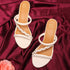 Women's Block Heel Sandals with Braided Straps